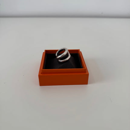 Bague Hermès Osmose T49 Argent 925