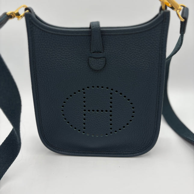 Sac Hermès Evelyne 16 vert cyprès
