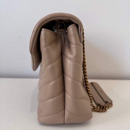 Sac Saint Laurent Loulou Small Beige