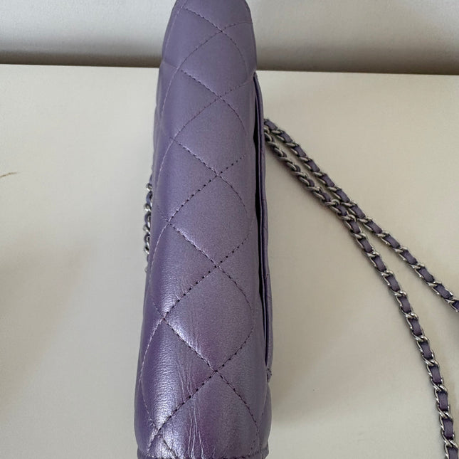 Sac Chanel wallet on chain Violet