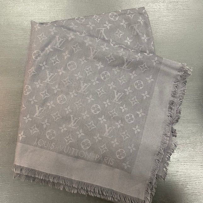 Châle Anthracite Louis Vuitton