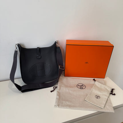 Sac Hermès Evelyne 29 Gris Ardoise