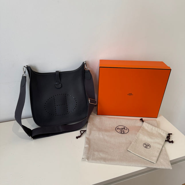 Sac Hermès Evelyne 29 Gris Ardoise