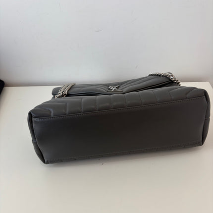 Sac Saint Laurent Loulou Medium Gris foncé