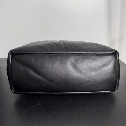 Sac Grand Cabas Saint Laurent cuir nappa noir