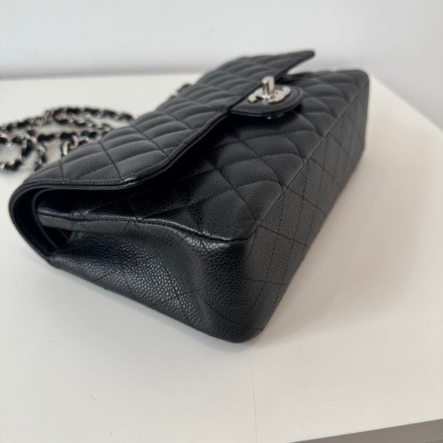 Sac Chanel 11.12 timeless classique cuir caviar