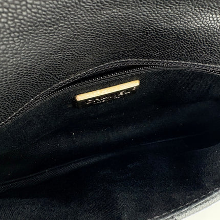 Sac Chanel Classic flap caviar