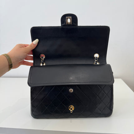 Sac Chanel Vintage Timeless 25cm Noir rabat droit