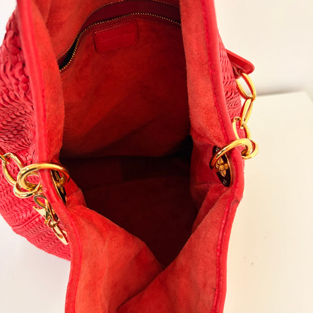 Sac Cabas Dior Tote rouge