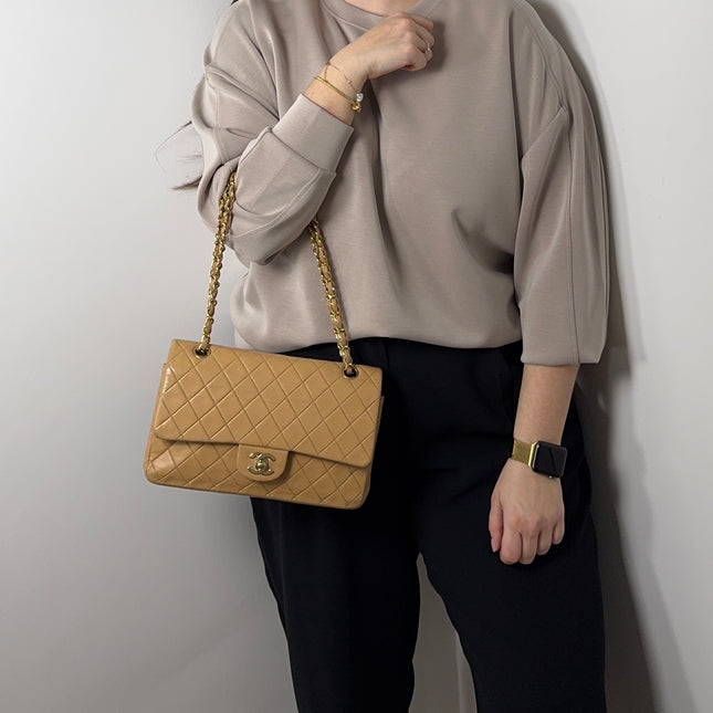 Sac Chanel Timeless 25 beige