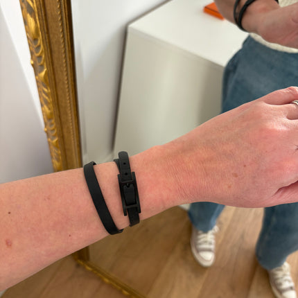 Bracelet Hermes Behapi full black T5