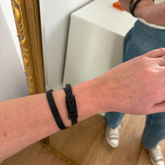 Bracelet Hermes Behapi full black T5