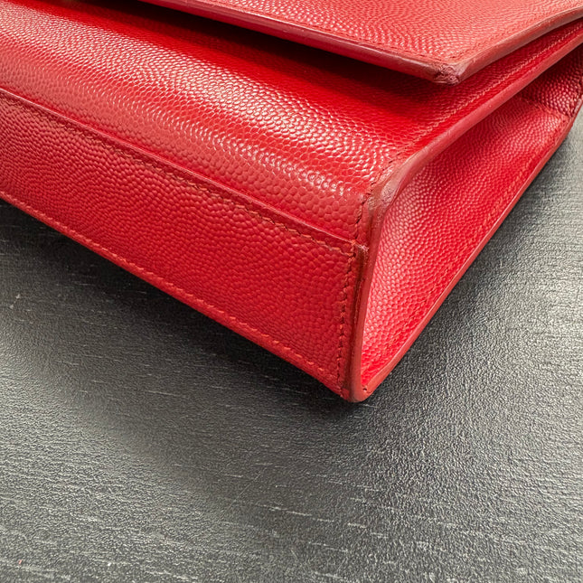 Sac Saint Laurent Kate Rouge