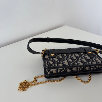 Sac Dior 30 Montaigne 2 en 1 pochette oblique