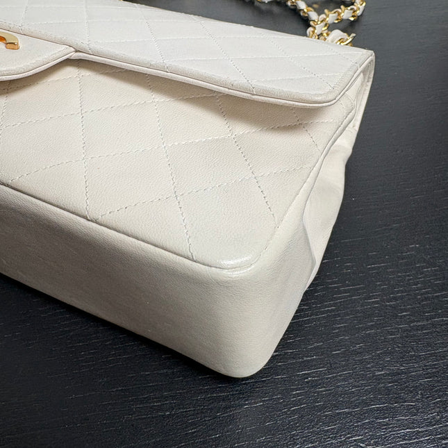 Sac Chanel Timeless Blanc cassé 25 cm