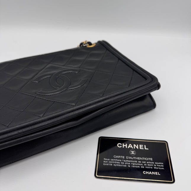 Sac Chanel Single flap Vintage Noir
