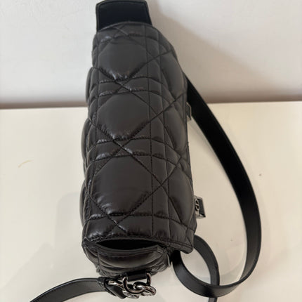 Sac Dior Camp Small cuir noir