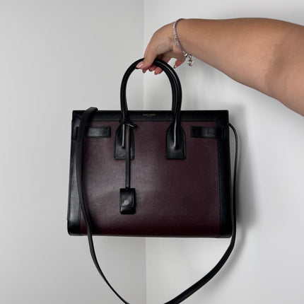 Sac de Jour Saint Laurent Bicolore Small