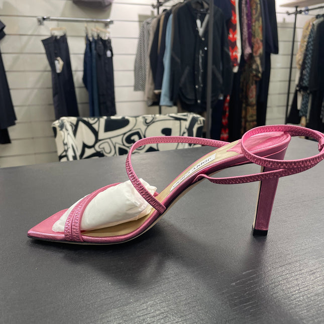 Sandales Jimmy Choo en cuir rose T38 1/2