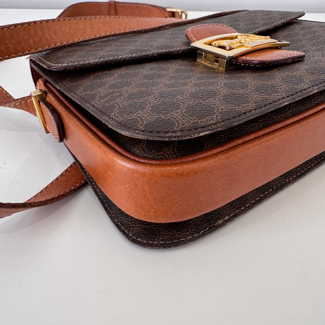 Sac Céline macadam fermoir calèche