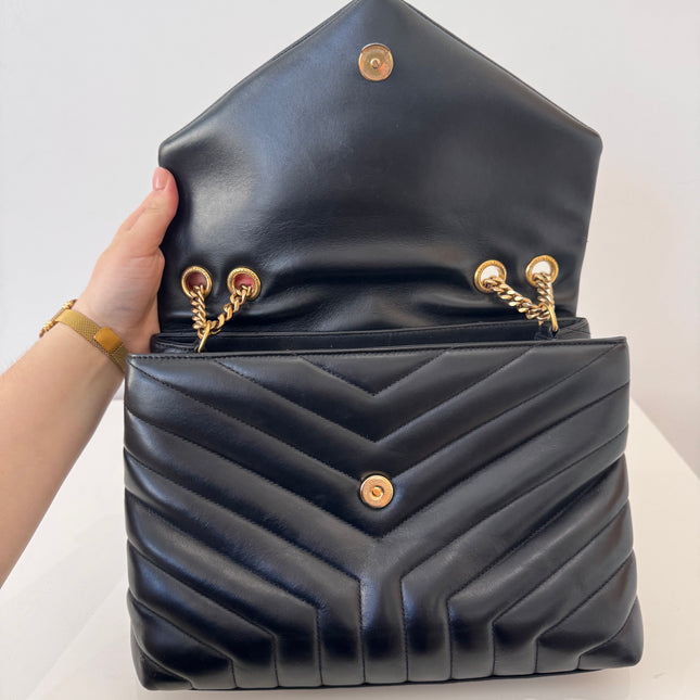 Sac Saint Laurent Loulou Medium Noir