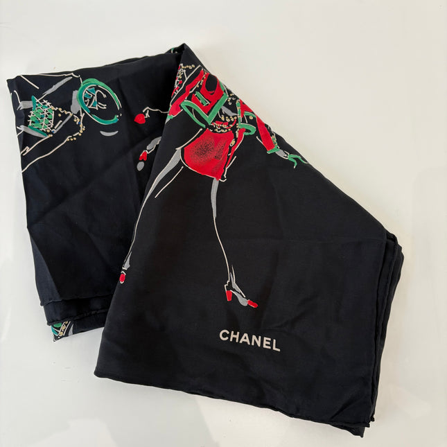 Carré de soie Chanel