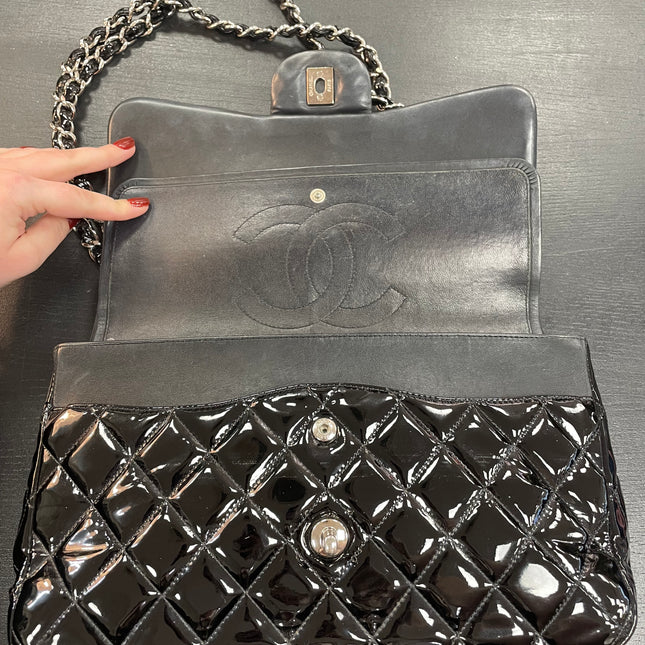 Sac Timeless Jumbo Chanel Vernis