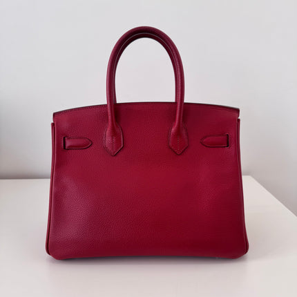 Sac Hermès Birkin 30 rouge piment