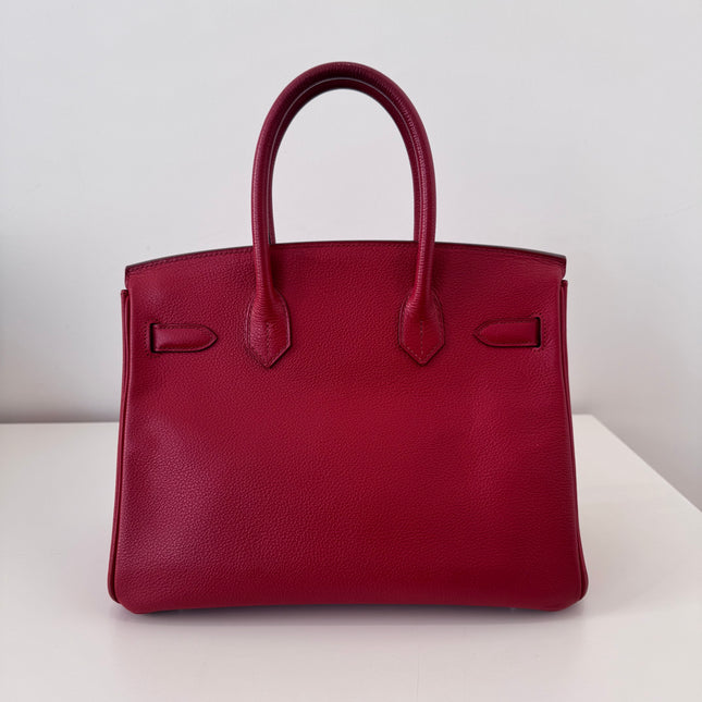 Sac Hermès Birkin 30 rouge piment