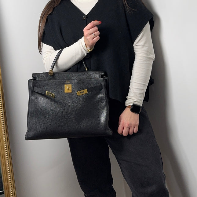 Sac Hermès Kelly 35 retourné