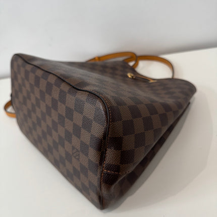 Sac Louis Vuitton Neo Noé Damier ébène & safran