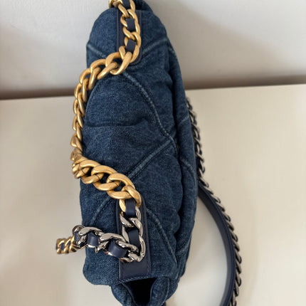 Sac Chanel 19 Small denim