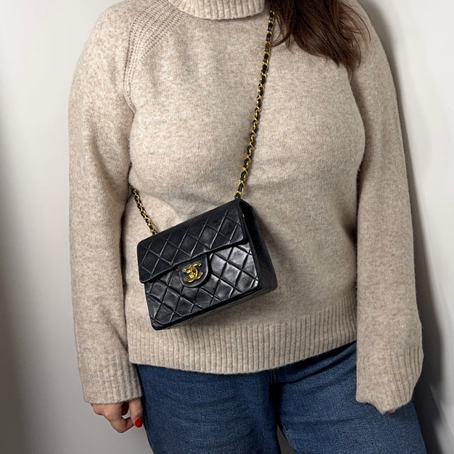 Sac Chanel Mini Square Timeless Marine