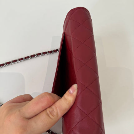Sac Chanel Wallet on Chain Rouge Éteint