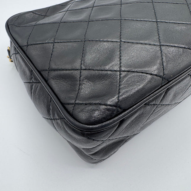 Sac Caméra vintage Chanel Noir