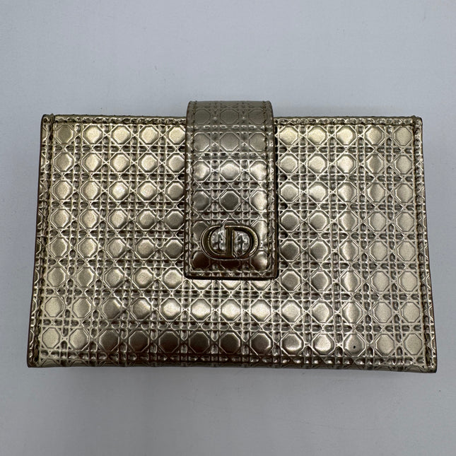 Porte-cartes Dior 30 Montaigne Mordoré