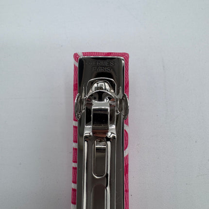 Barrette Hermès en soie