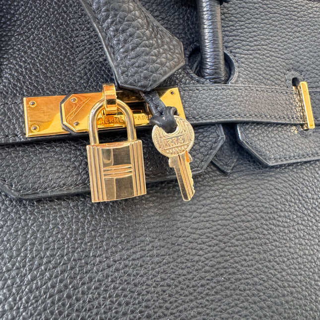 Sac Hermès Birkin 35 Noir