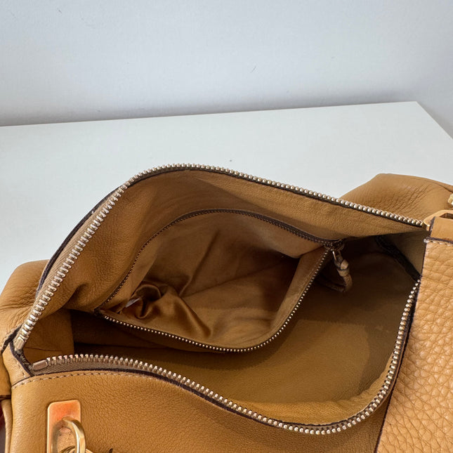 Sac baguette Prada bronze