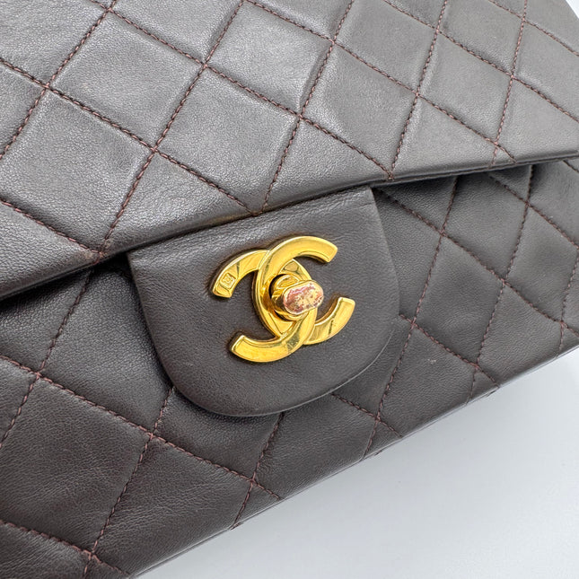 Sac Chanel Timeless Vintage Chocolat