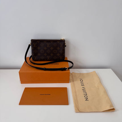 Pochette Louis Vuitton Double zip reverse