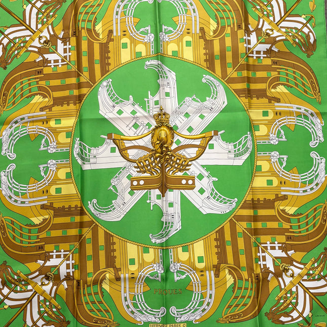 Carré Hermes 90x90cm Proues