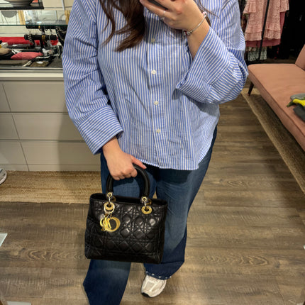 Sac Lady Dior Small Noir