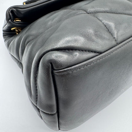 Sac Saint Laurent Puffer Small Noir
