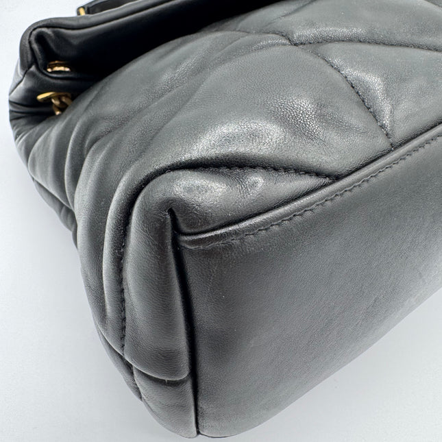 Sac Saint Laurent Puffer Small Noir