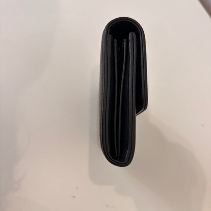 Portefeuille Chanel noir
