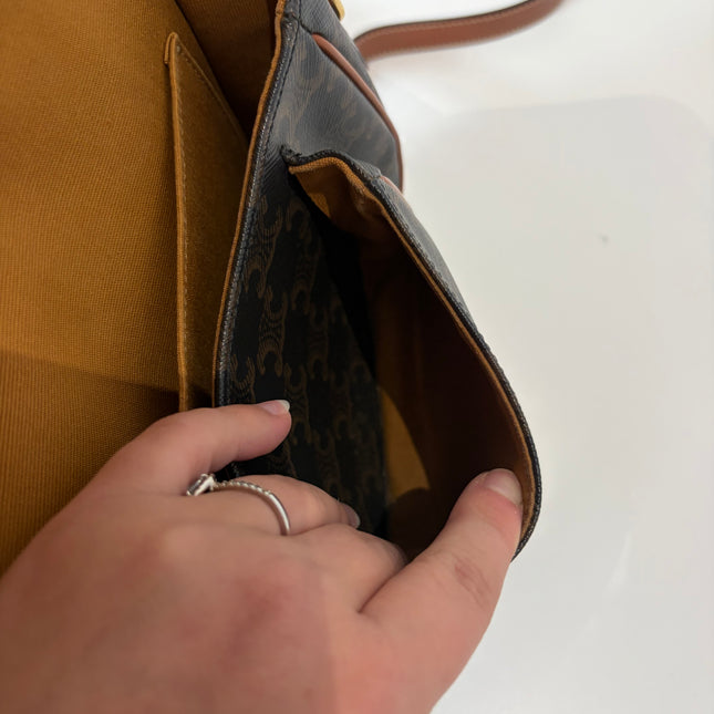 Sac Celine Folco toile triomphe