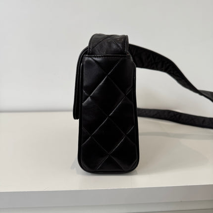 Sac Chanel Bandoulière Matelassé Noir