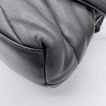 Sac Saint Laurent Puffer Large Noir