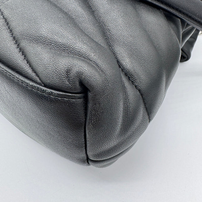 Sac Saint Laurent Puffer Large Noir